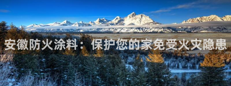 和记官方平台：安徽防火涂料：保护您的家免受火灾隐患