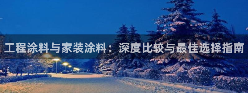 和记旗舰厅：工程涂料与家装涂料：深度比较与最佳选择指南