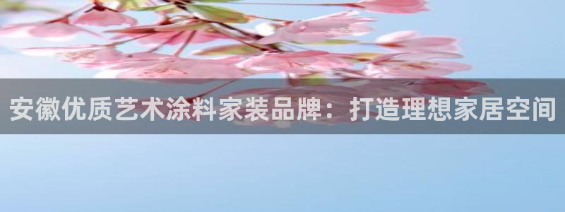 和记(福建)商贸有限公司：安徽优质艺术涂料家装品牌：打造理想家居空间