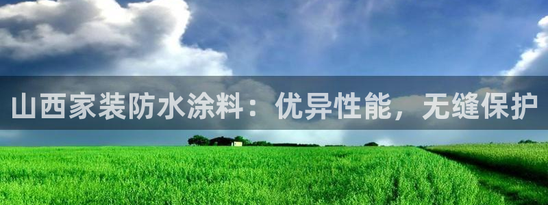 和记ag捕鱼害死多少人：山西家装防水涂料：优异性能，无缝保护
