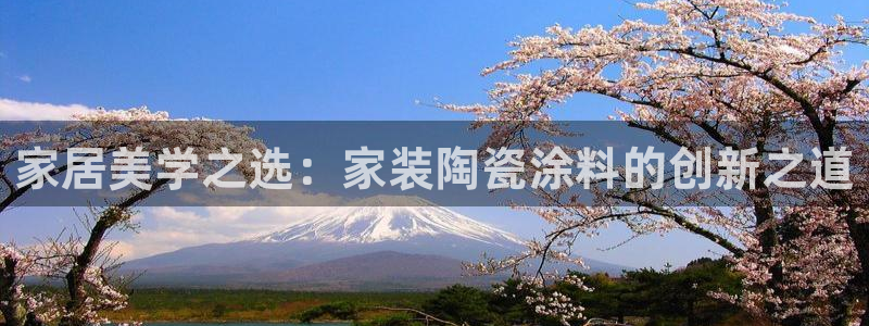 和记ag旗舰厅：家居美学之选：家装陶瓷涂料的创新之道