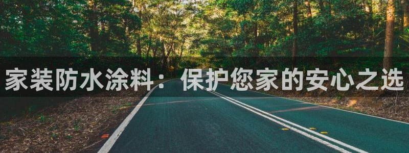和记平台官网：家装防水涂料：保护您家的安心之选