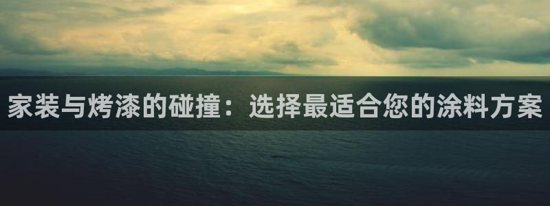 和记国际电讯市值：家装与烤漆的碰撞：选择最适合您的涂料方案