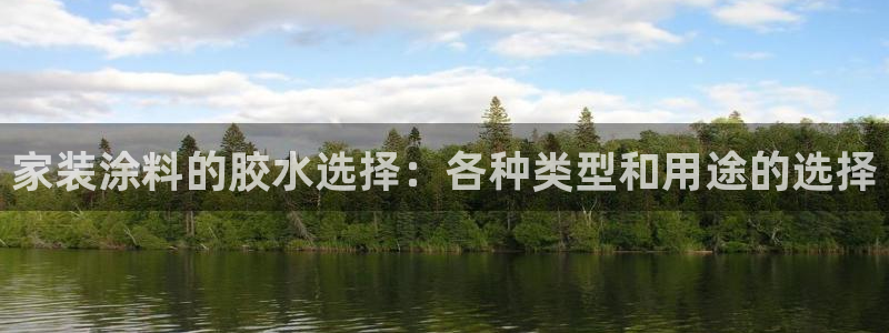 和记网页：家装涂料的胶水选择：各种类型和用途的选择