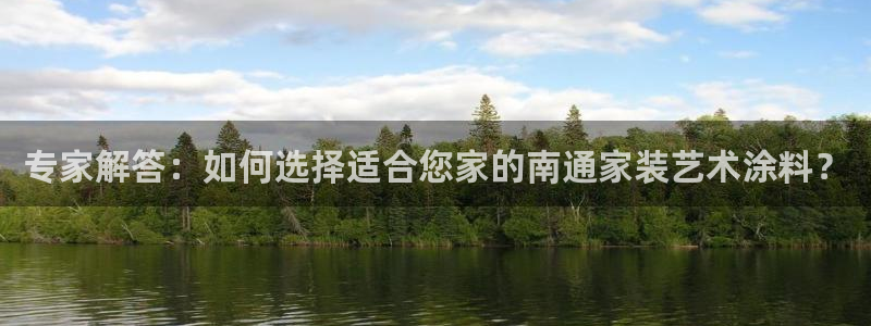 和记paging：专家解答：如何选择适合您家的南通家装艺术涂